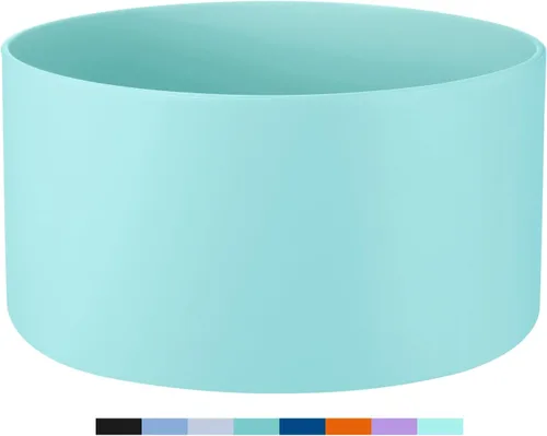 Vista 16 de CHEETAH Funda Protectora para Botella de Agua Hydroflask de 12oz - 40oz, Funda de Silicona Inferior Sin BPA, Compatible con Todas las Botellas