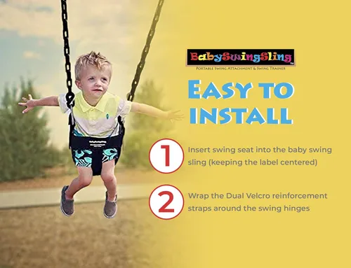 Vista 7 de Accesorio de bebé portátil para columpios para bebés Baby Swing Sling, entrenador para niños pequeños