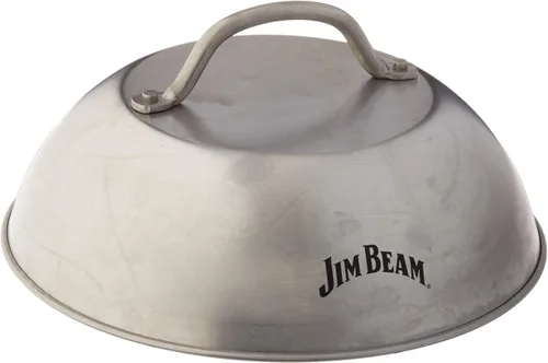 Jim Beam JB0181 9" Burger Cover Cheese Melting Dome, Plata