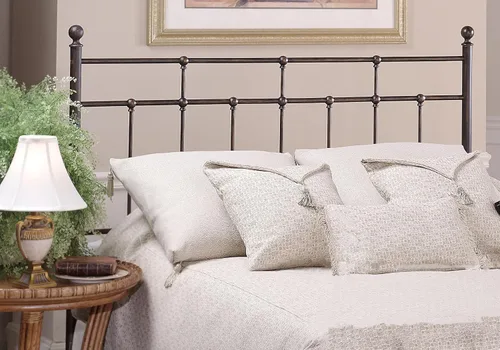 Hillsdale Providence - Cabecera de cama matrimonial/queen, bronce envejecido oscuro