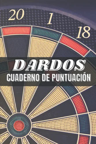 DARDOS Cuarderno de Puntuación libro de puntuación de dardos, con 100 páginas y formato (15,24 x 22,86 cm), juego de dardos 01 (301, 501 ..), juego