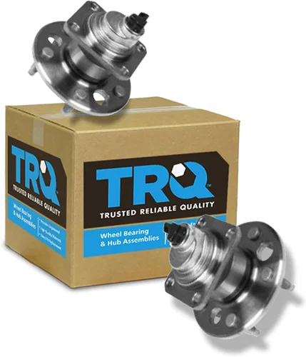 Vista 119 de TRQ Conjunto de rodamiento y cubo de rueda delantera de 2 piezas compatible con Chevrolet Trailblazer 02-09, Trailblazer EXT 02-06, GMC Envoy 02-09