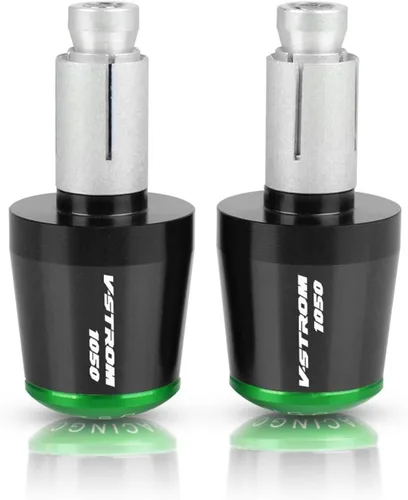 Vista 5 de Motorcycle Handlebar Grips for Suzuki VSTROM1050 V-Strom VStrom 1050 2019 2020 2021 Motorcycle 22MM Handlebar Hand Grips Rubber Handle Bar End Cap