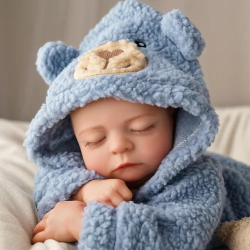 Vista 4 de BABESIDE Muñecas Reborn Realistas de Bebé Niño - Muñeca de Recién Nacido de 18 Pulgadas, Muñeca de Bebé Realista Poseable de la Vida Real, Muñeca
