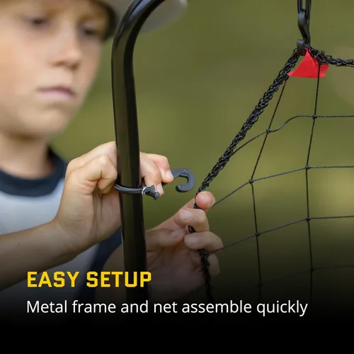 Vista 4 de SKLZ PitchBack. Entrenador de béisbol juvenil para tirar, recoger y entrenar.