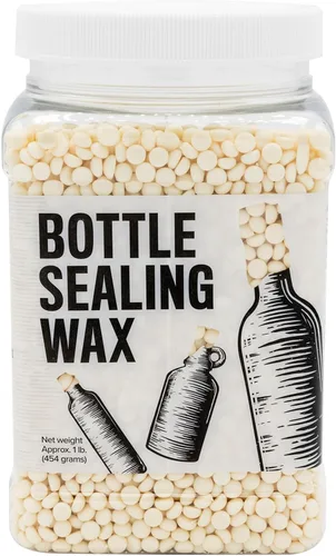 Vista 25 de Blended Waxes, Inc. - Cera de sellado de botellas, perlas de sello de cera de pastilla para sellado de botellas de vino, cerveza y licor, sella
