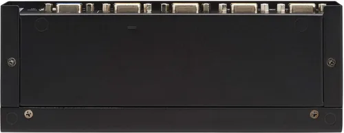 Vista 3 de Tripp Lite Conmutador KVM de 4 puertos VGA con puerto USB o PS/2 para teclado, mouse, PC de escritorio, 4 computadoras 1 monitor, Plug and Play