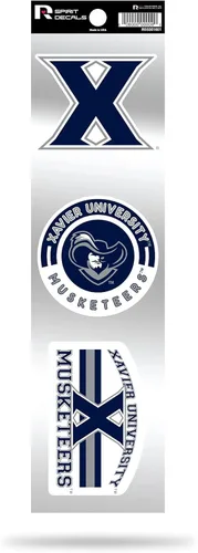 Vista 71 de NCAA - Juego de calcomanías retro Spirit de 3 piezas