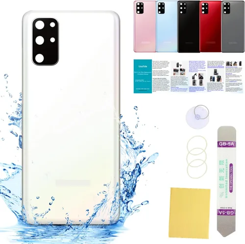 Vista 29 de Compatible para Samsung Galaxy S20+ Cubierta Trasera de Vidrio de Repuesto 6.7 Pulgadas Galaxy S20 Plus SM-G985 SM-G986 Todos los Operadores