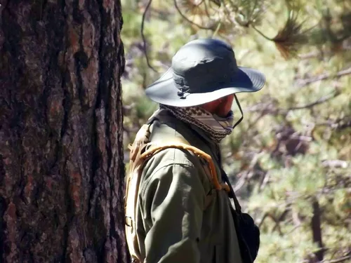 Vista 7 de Explore Land Shemagh o mascada táctica de algodón.