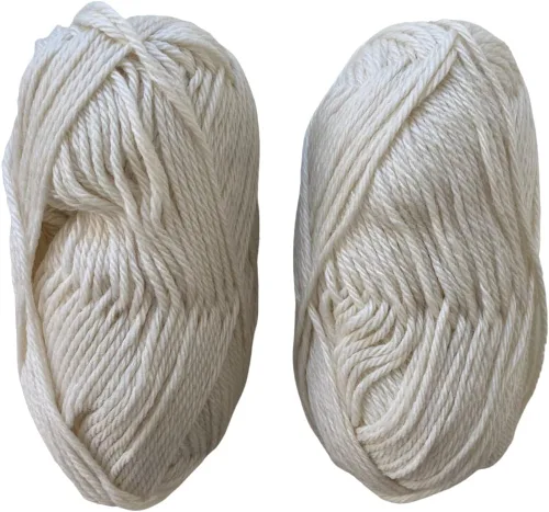 Vista 7 de Marvel DK - Hilo de peso Juego de 2 madejas de 1.76 oz 80% lana merino, 20% mezcla de hilo de seda Tussah 240 yardas en total Tejido
