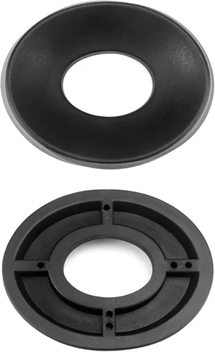 Vista 2 de QWORK Soporte para Casco de Moto, Almohadilla de Servicio para Casco, Donut de Soporte para Casco para Cascos de Moto, Motonieve, Scooter, Negro