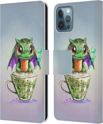 Vista 225 de Head Case Designs Officially Licensed Ruth Thompson Boba Tea Cup O Dragons Leather Wallet Case Compatible with Apple iPhone 7 Plus / 8 Plus