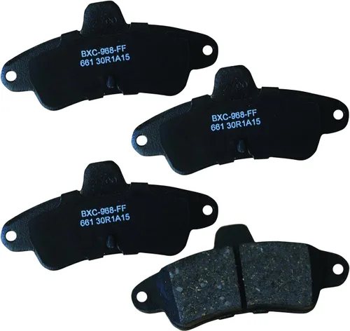 Vista 76 de Pastillas de freno traseras cerámicas Bendix Premium SBC1337 para Cadillac CTS 2014-2008, SRX 2016-2010, Chevrolet Camaro 2015-2010, Saab 9-4X 2011