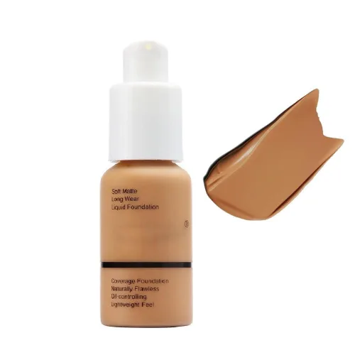 Vista 16 de PHOERA - Base de maquillaje líquida mate suave con control de aceite, cobertura total para el rostro. (101# Porcelana)