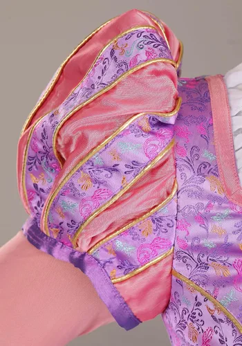 Vista 5 de Disfraz de Rapunzel prémium para mujer en talla grande