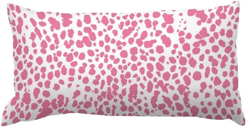 Vista 21 de Lumbar Pillowcases Brown Cheetah Leopard Print Throw Pillow Cover Asian Chinese 12x16 Decorative Pillow Home Cotton Linen Chic Cushion Cases for