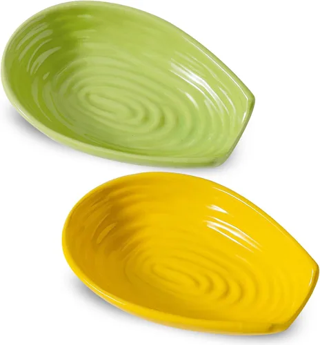 Vista 26 de Hasense Soporte para Cucharas para Estufa, Portacucharas para Encimera de Cocina, Soporte de Cuchara de Cocina de Cerámica para Cucharón, Espátula