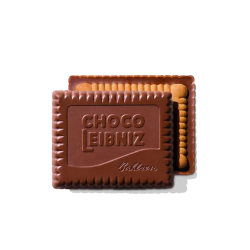 Vista 4 de Bahlsen Galletas de leche Choco Leibniz (3 cajas) - Galletas de mantequilla Leibniz cubiertas con una gruesa capa de chocolate alemán - Cajas de 4.4