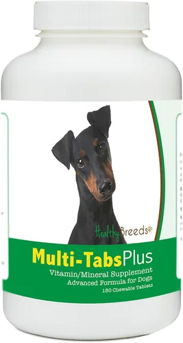 Vista 394 de Healthy Breeds Affenpinscher Multi-Tabs Plus tabletas masticables 180