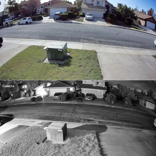 Vista 2 de Sistema de cámara de seguridad con cable con pantalla de monitor para el hogar, NVR de 8 canales de 8 MP con disco duro de 2 TB, cámara IP PoE de 5