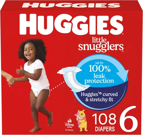 Vista 49 de Huggies Little Snugglers - Pañal para bebé, talla 1, 8 a 14 libras, 34717, 20