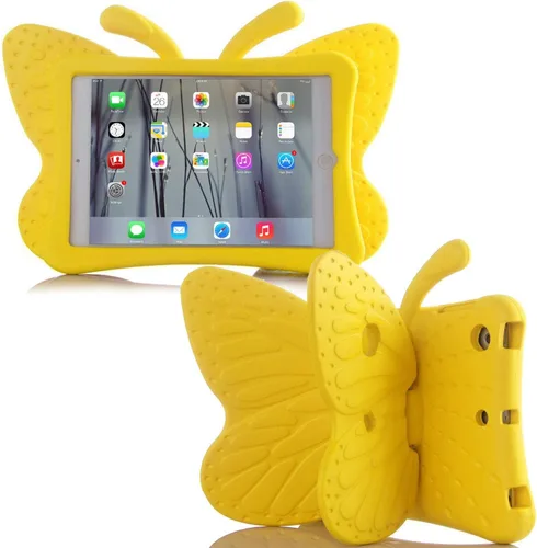 Vista 8 de Funda para iPad 7 8 9 10.2 de Simicoo para Niños 3D Linda Mariposa de 10.2 Pulgadas iPad 9ª 8ª Generación Funda para Tablet para Niñas Ligera de EVA