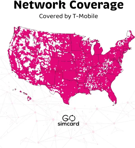 Vista 7 de T-Mobile Prepaid USA SIM Card (90 días) 5G/4G-LTE ilimitado de datos de alta velocidad/llamadas/textos () Tarjeta SIM prepagada para EE. UU. Uso
