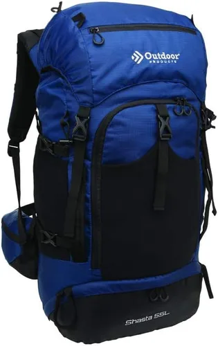 Outdoor Products Mochila con marco interno, azul, talla única