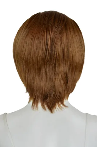 Vista 3 de EpicCosplay® Atlas Peluca corta multiparte marrón claro (30 libras)