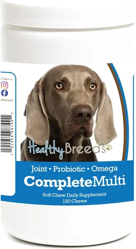 Vista 8 de Healthy Breeds Boxer todo en uno multivitamínico suave masticable 120