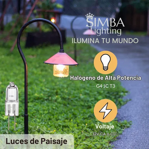 Vista 3 de Simba Lighting Bombillas halógenas G4 T3 10W 120lm Bi-Pin 12V JC, 2700K