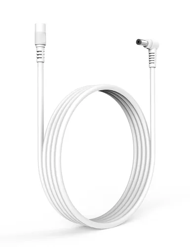 Vista 11 de Tonton Cable de extensión de alimentación de CC 1M 3.3FT 0.217 in x 0.083 in 5521 90 grados de ángulo recto hembra a CC macho Cable adaptador