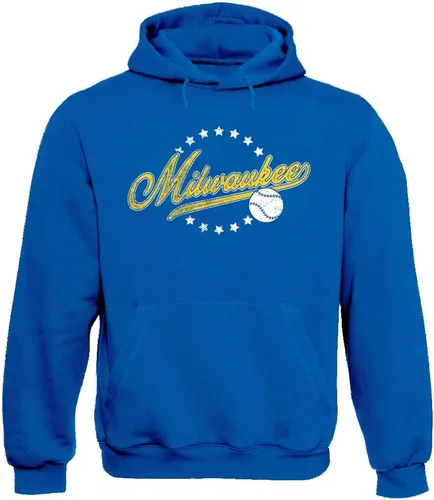 Vista 37 de Xtreme Apparrel Team - Sudadera con capucha para hombre estilo vintage para fanáticos del béisbol