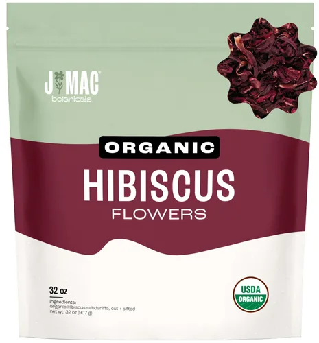 Vista 55 de J Mac Botanicals, Hierba orgánica de hierba de San Juan (4 oz) de hojas sueltas de té de hierba de San Juan