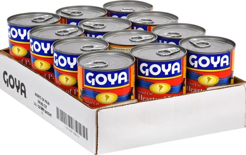 Vista 4 de Goya Foods Salad Cut Hearts of Palm (Palmitos), 14 onzas (paquete de 12)