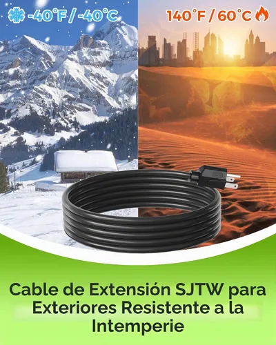 Vista 2 de Luz de trabajo LED de 18W, luz LED COB de 2000 lm de 15 pies, luz de mano para debajo del capó con cable de 16 calibre SJTW, gancho giratorio