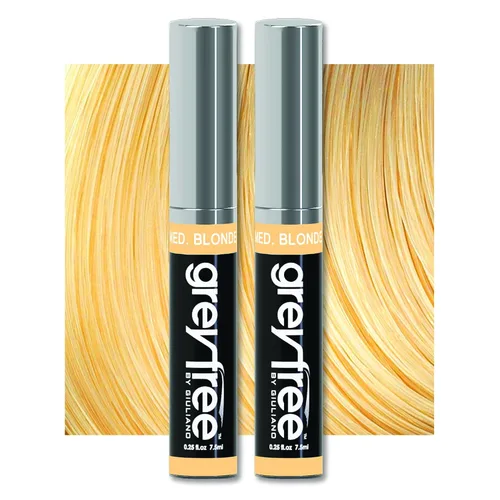 Vista 11 de Máscara de cabello para retoque de raíces para cabello gris, corrector de línea capilar de precisión para cejas y barba, paquete de 2 (marrón ceniza)