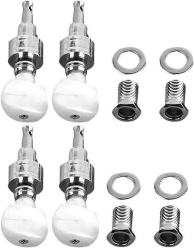 ARTIBETTER 4 unids Banjo Tuning Pegs Tuners String Key Banjo Piezas Accesorios Tuning Kit Máquina Cabeza Tuner Peg para Guitarra Piezas de Repuesto