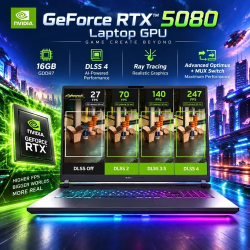 Vista 4 de ASUS Portátil para juegos ROG Strix G18 de 18", GeForce RTX 5080