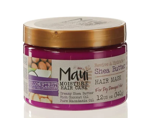 Vista 9 de Maui Moisture Mascarilla capilar de manteca de karité para cabello seco dañado, 11.99 oz
