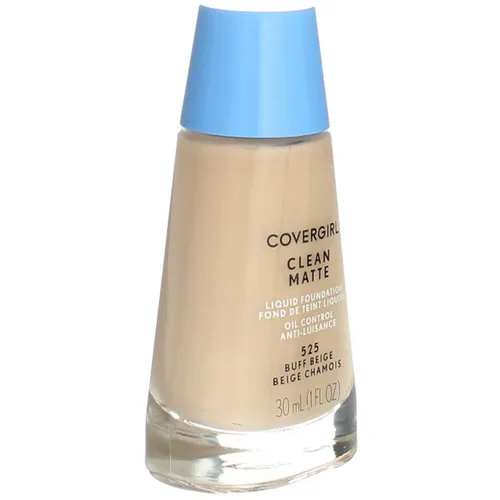 Vista 2 de CoverGirl Clean Oil Control Maquillaje Líquido, Buff Beige 525 1 fl oz (1.0 fl oz)