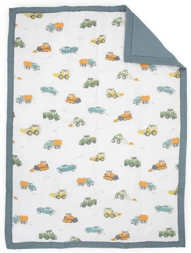 Vista 8 de Little Unicorn Edredón Confortable Lofty Tela de muselina súper suave y transpirable Excelente para manta de juego y hora de dormir (Blast Off)