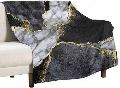 Vista 15 de Manta de cola de pez de sirena rosa con estampado de fondo de sirena para niña, 30 x 40 pulgadas