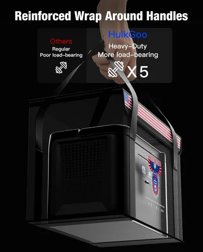 Vista 4 de Batería de Litio LiFePO4 12V 100Ah Bolsa de Seguridad Ignífuga de Gran Capacidad Contenedor a Prueba de Explosiones Funda Protectora LiPO Guard Caja