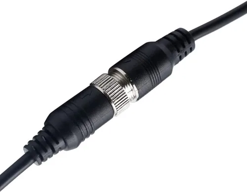 Vista 4 de PEN Cable de extensión de video de aviación de 4 pines, 10 pies/3M, para cámara de visión trasera CCTV, camión, remolque, autocaravana, autobús