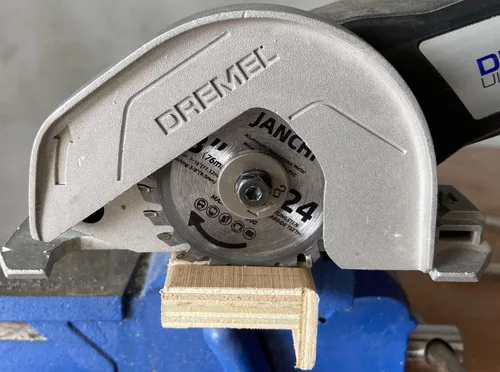 Vista 4 de Paquete de 3 hojas de sierra circular de carburo 24T de 3 pulgadas para cortes de madera, plástico, PCV, acrílico, aluminio, eje de 7/16 pulgadas