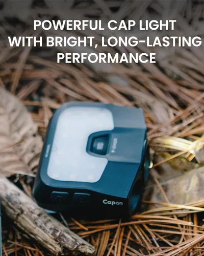Vista 3 de Claymore Capon 200H (negro) - Linterna frontal LED recargable con clip, luz ligera para camping, correr, senderismo, emergencia y uso industrial