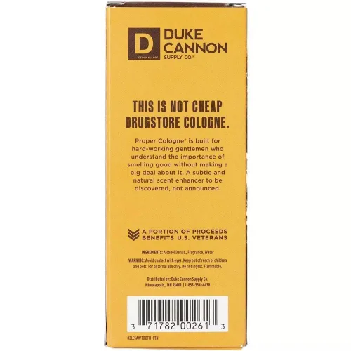 Vista 9 de Duke Cannon Proper Cologne Sawtooth Perfume para hombre Eau de Parfum Aire Alpino y Madera de Cedro Fragancia fresca, amaderada y duradera