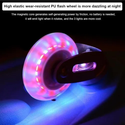 Vista 3 de Rip Stick Skateboard, compacto y ligero Ripstick Deluxe Junior con ruedas iluminadoras y ruedas de 360 grados para más emoción y diversión